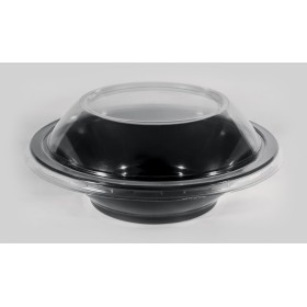 Plato negro plástico 780 gr. 15932277602731 (Carsnack)
