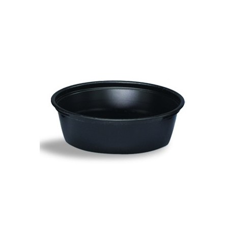Soufle Plástico 2 oz Negro P200BLK (Carsnack)