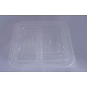 Contenedor Transparente 146 pp de tres divisiones 15932277602501 (Carsnack)