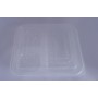 Contenedor Transparente 146 pp de tres divisiones 15932277602501 (Carsnack)