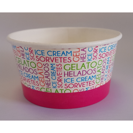 VASO 6OZ HELADO LETRA DOMO