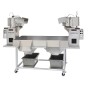 HIGH - PRODUCTION PRO PLANT SYSTEM - TWIN KETTLE BUTTERFLY POPCORN TABLE