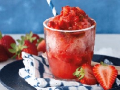 Granizado Fresa con Limón